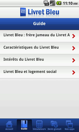 Livret Bleu