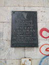 Wacław Lachman Memorial Plaque