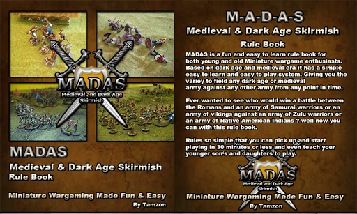 MADAS mini wargame rulebook