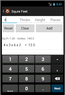 Free Download Wood Calculator APK for PC