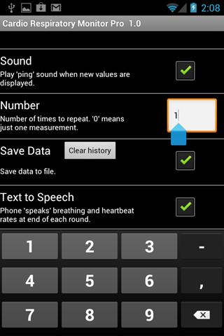 Cardio Respiratory Monitor Pro Screen 3