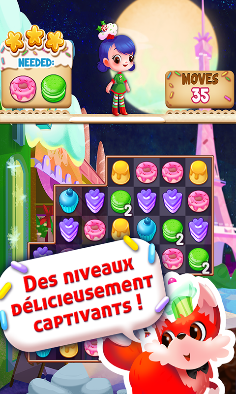 Android application Cupcake Mania Christmas screenshort