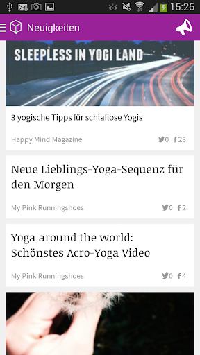 【免費新聞App】Yoga News-APP點子