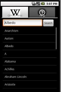 Offline Wikipedia