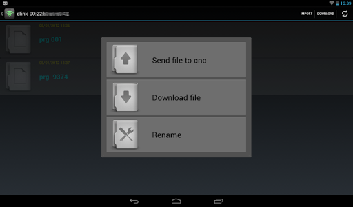 Cnc Wifi remote