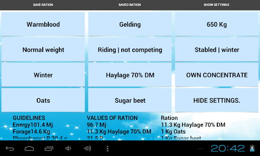HORSE NUTRITION PRO Screenshots 15