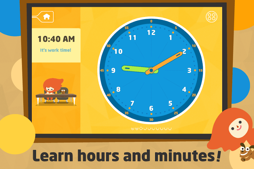 Todo Telling Time Screen 1