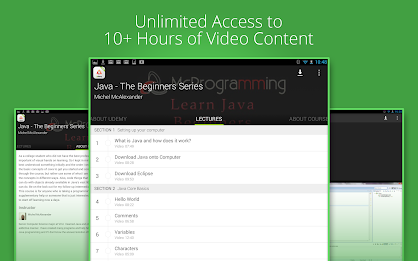 Online Java learning by Udemy poster 4