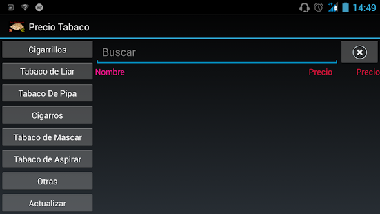 Free Precio Tabaco APK for Android