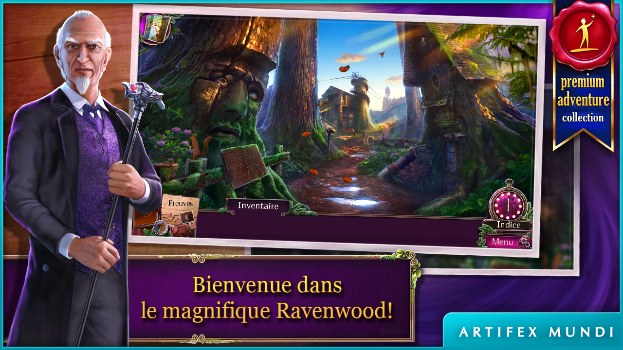 Android application Enigmatis 2: The Mists of Ravenwood (Full) screenshort