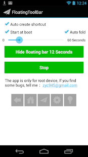 Free floating tool bar APK