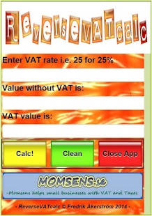Free Download Reverse VAT calc APK