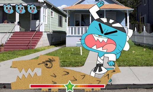 Android application Gumball Minigames Lite screenshot