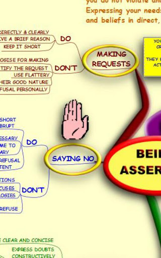 【免費生活App】Assertiveness MindMap-APP點子