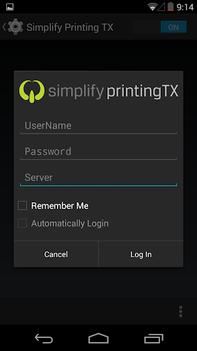 Simplify Printing TX