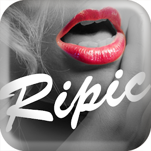 濾波處理照片編輯應用程序巧妙攝像機圖像！⇒RIPIC LOGO-APP點子