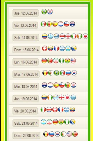 【免費運動App】Mundial Brasil 2014 en Español-APP點子