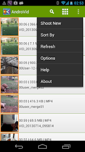 AndroVid Video Trimmer - screenshot thumbnail