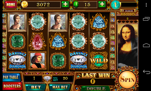 【免費紙牌App】Slot Diamonds of DaVinci Code-APP點子