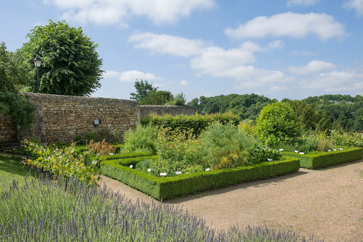 Châteaudun castle, the vegetable garden