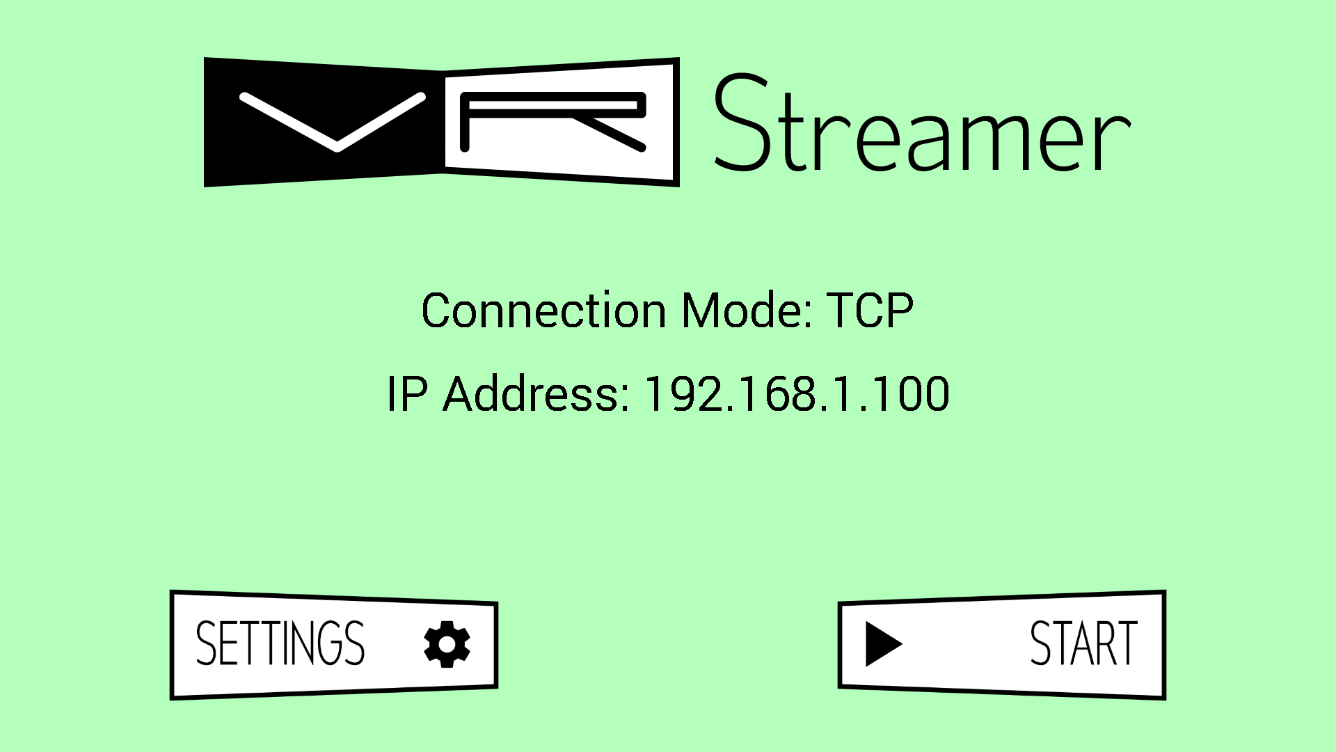 Android application VR Streamer screenshort