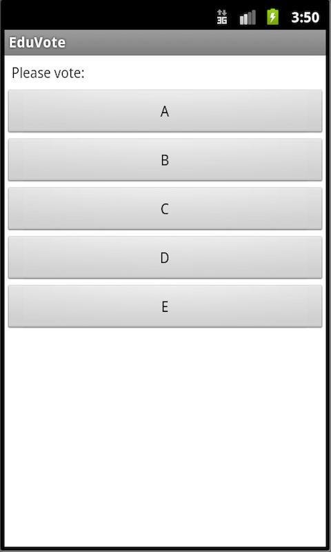 eduVote Screen 2