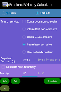 How to mod Erosional Velocity Calculator 2.0.0 apk for pc