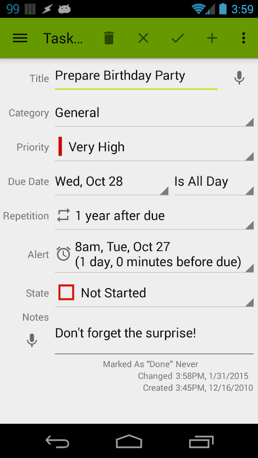   Tasks To Do Pro,  To-Do List – Capture d'écran 