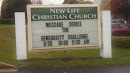 New Life Christian Church Entrance