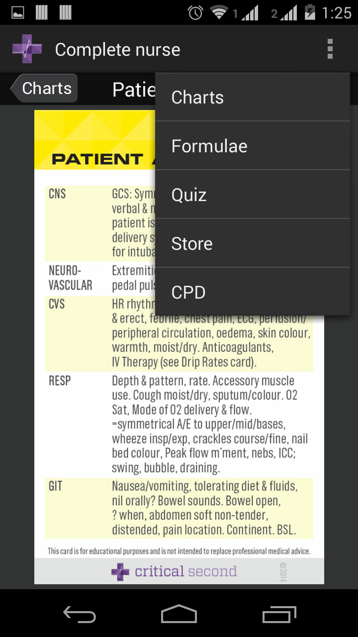 Complete Nurse Screen 3