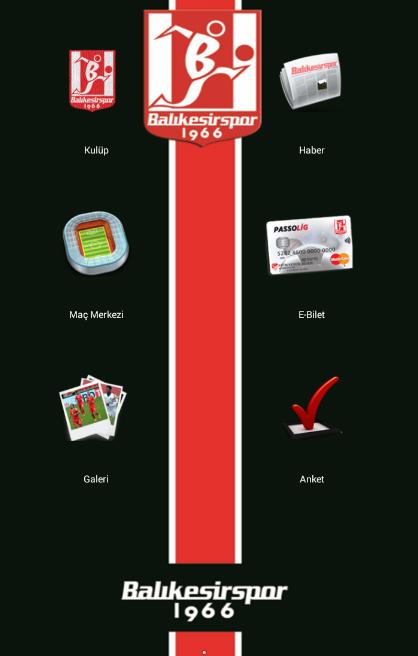 Android application Balıkesirspor SK screenshort