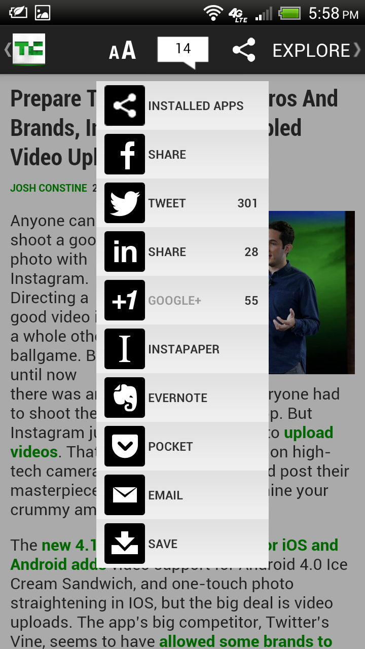 TechCrunch Screen 3