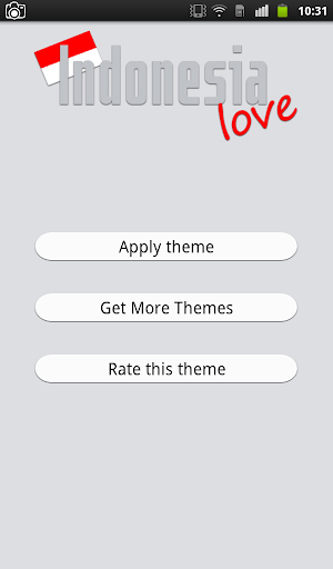 Indonesia Love Keyboard Theme