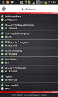 Emergency Contacts APK Screenshot #3