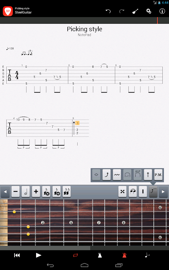 Guitar Pro - screenshot