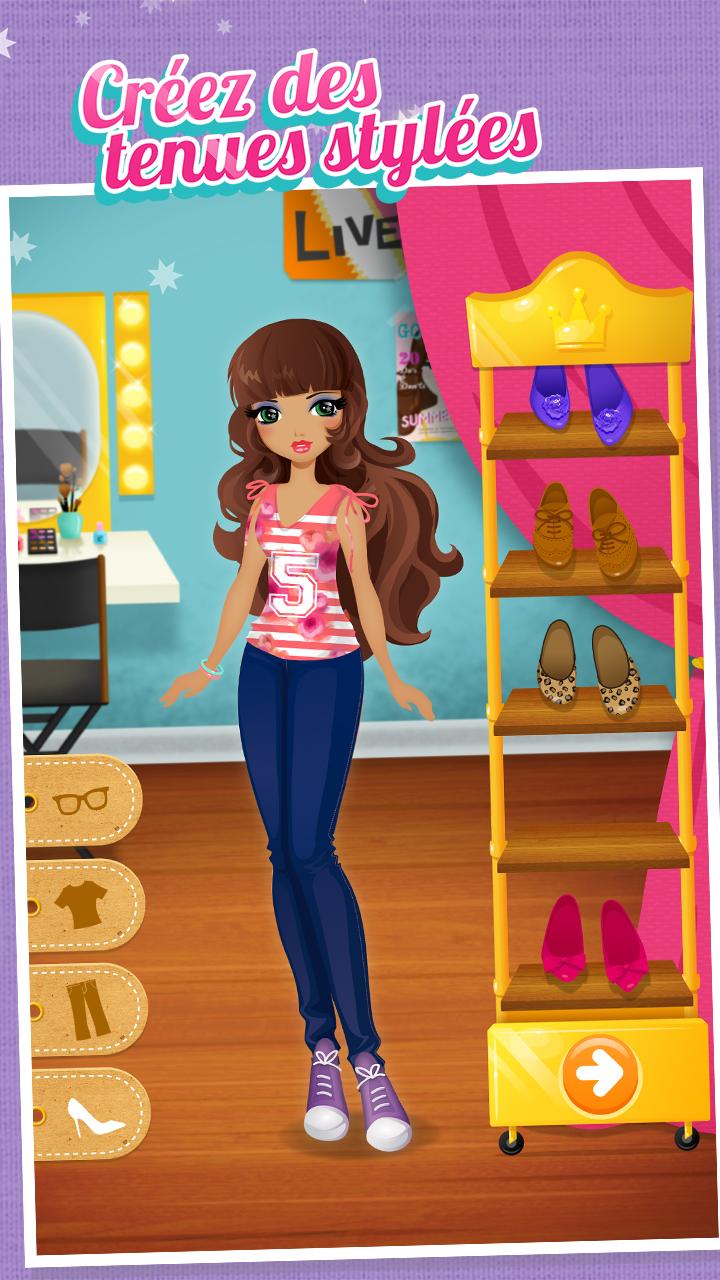 Android application Glamour Girl™ - Girl Games HD screenshort