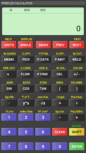 Pipeflex Calculator