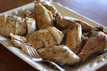 Roast Turkey with Wine and Herbs