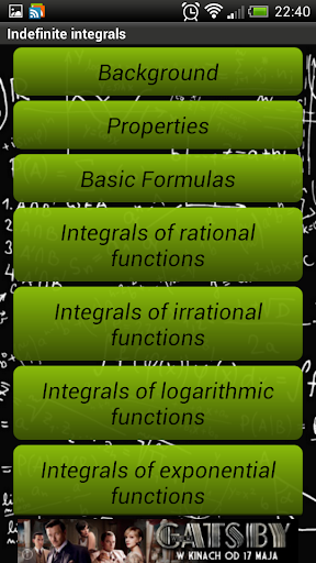 Math2 - mathematics integrals