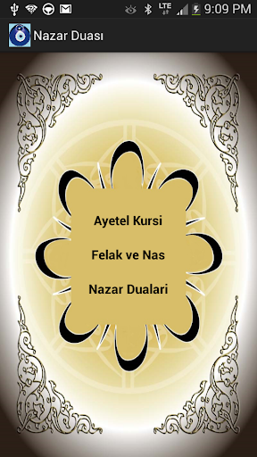 Nazar icin Dua