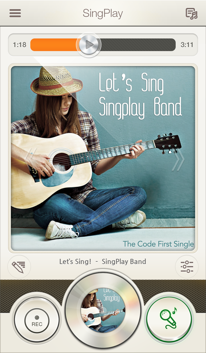 SingPlay: Karaoke your MP3s Screen 2