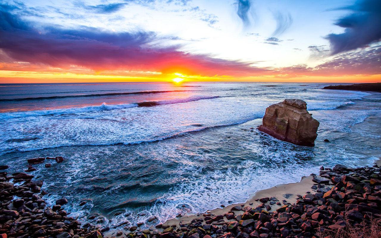 Image result for ocean sunset