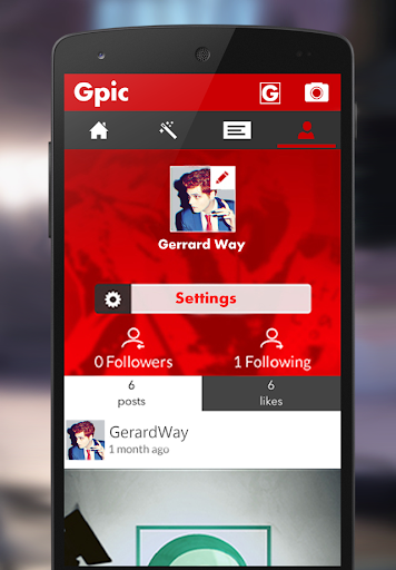 【免費媒體與影片App】Gerard Way Gpic-APP點子