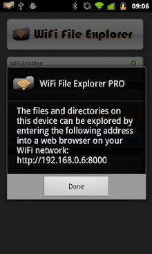 WiFi Explorador de Archivos