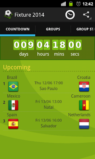 【免費運動App】Brazil Abbaco Fixture 2014-APP點子