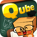 퀴즈 무한도전 – Qube 퀴즈큐브 logo