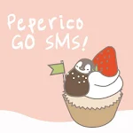 Cover Image of Скачать Pepe-cupcake Go sms theme 1.00 APK