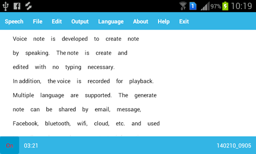 Dictation Note Trial