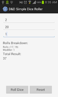 How to install D&D (DnD) Simple Dice Roller 1.0 unlimited apk for pc