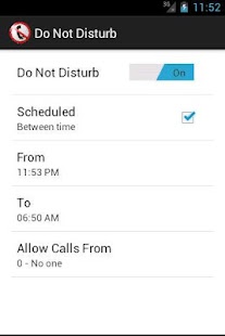 Do Not Disturb
